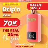 Drip'N 26mL Disposable Vape - 70000 Puffs