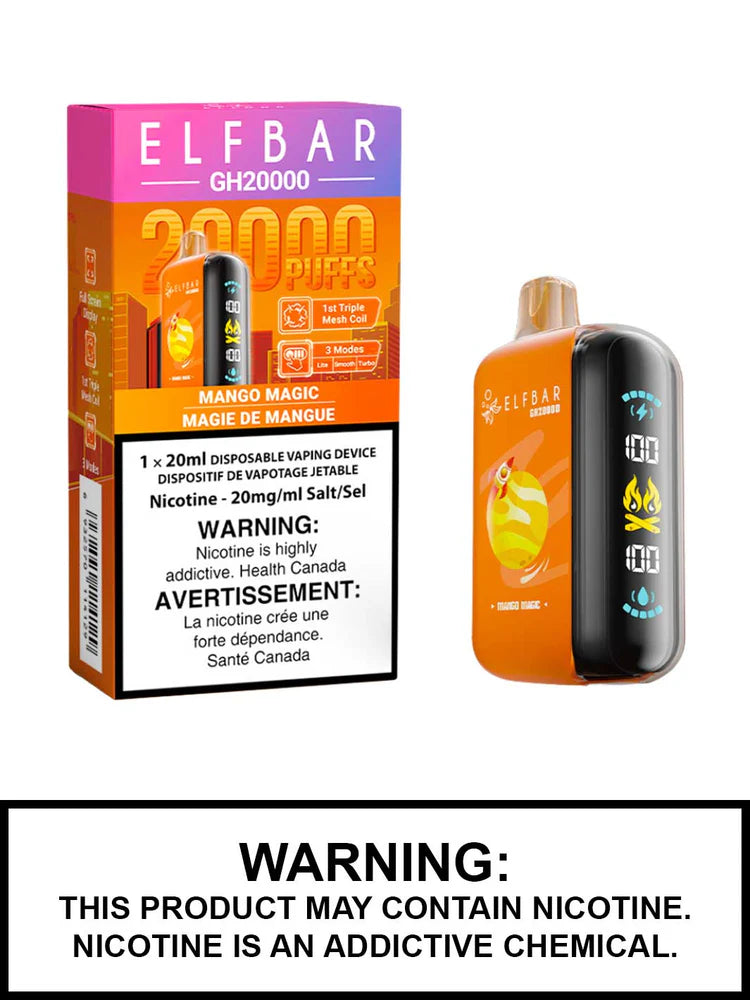 ELF BAR GH20000 DISPOSABLE VAPE