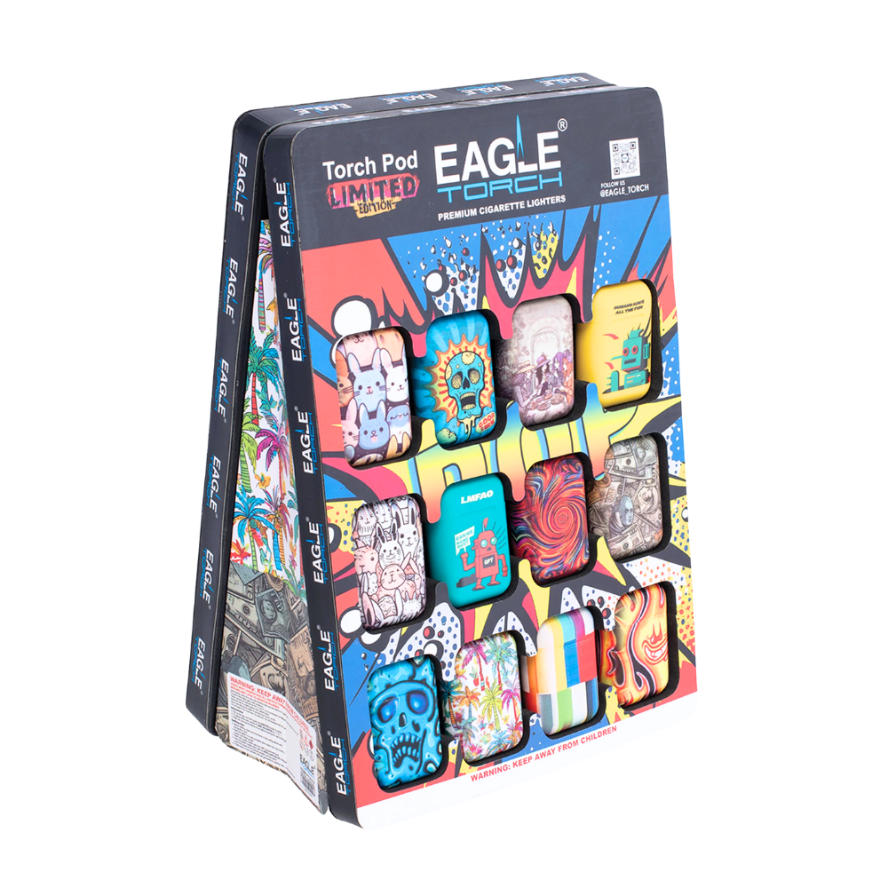 Eagle TorchPod Calender-S Lighter Display – 24ct