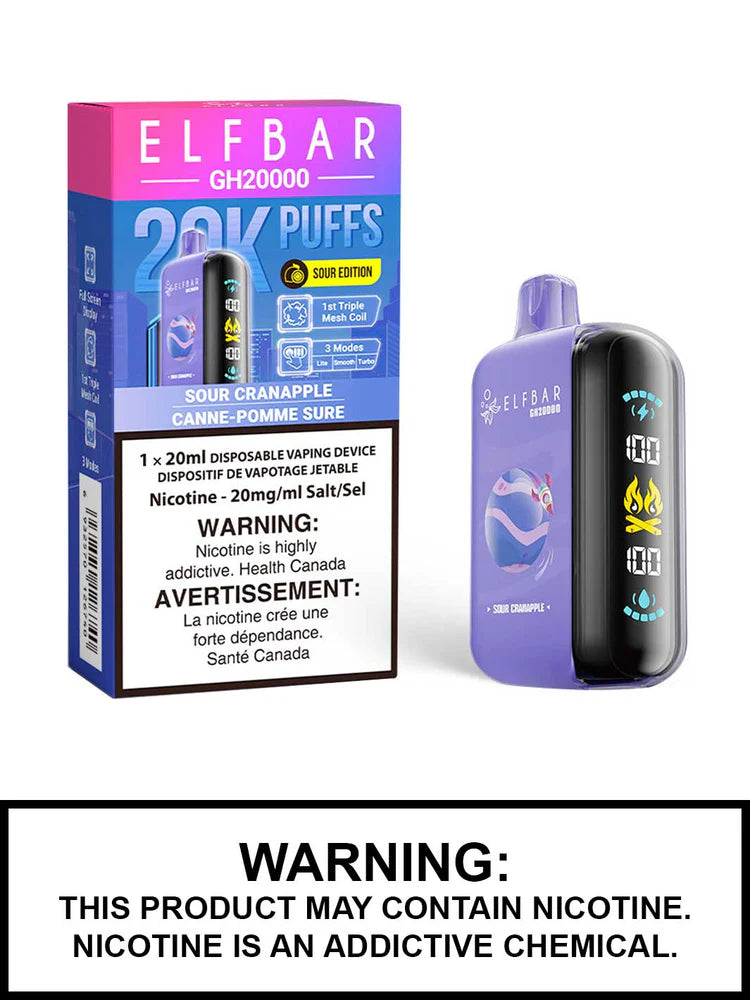 ELF BAR GH20000 DISPOSABLE VAPE