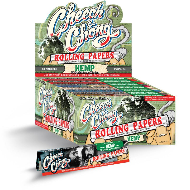 Cheech & Chong Rolling Papers - King Size 50/pack - SmokeTime