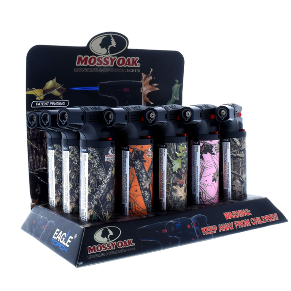 Eagle Mossy Oak Torch Lighter - 15ct