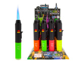 Eagle Neon Pen Torch Lighter - 12ct